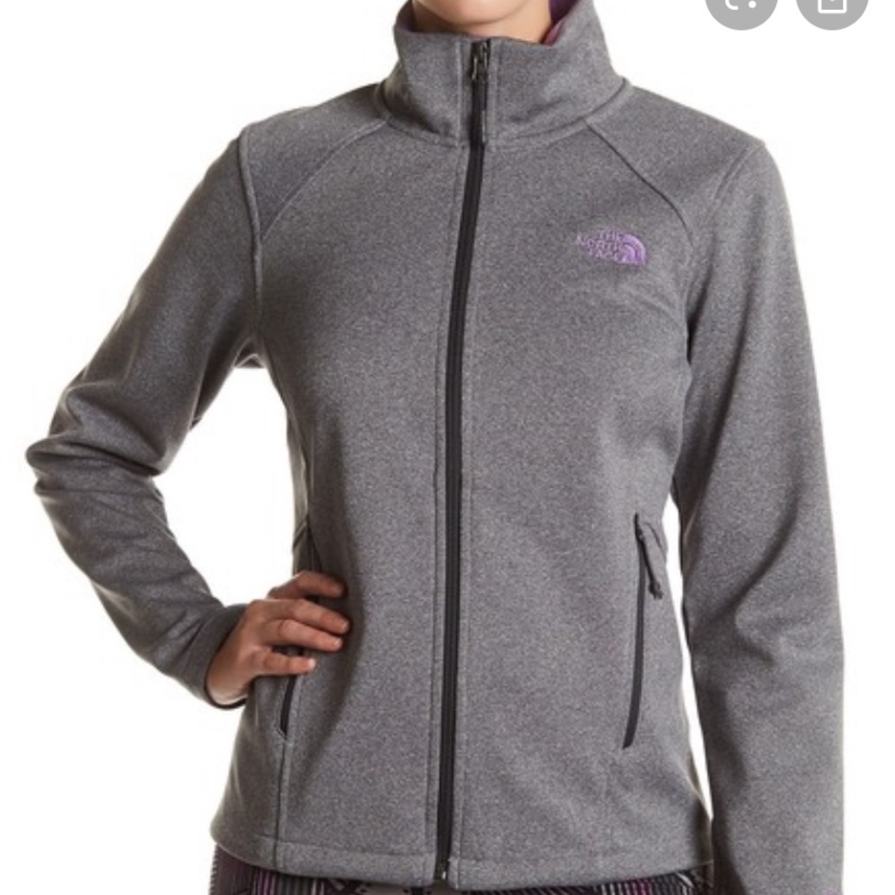 The north face gray jacket
